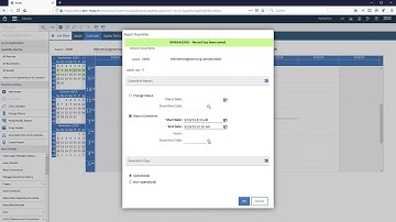 Entering Downtime’s - EAM Flex Calendar Plus for IBM Maximo