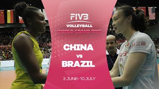 China v Brazil highlights - FIVB World Grand Prix