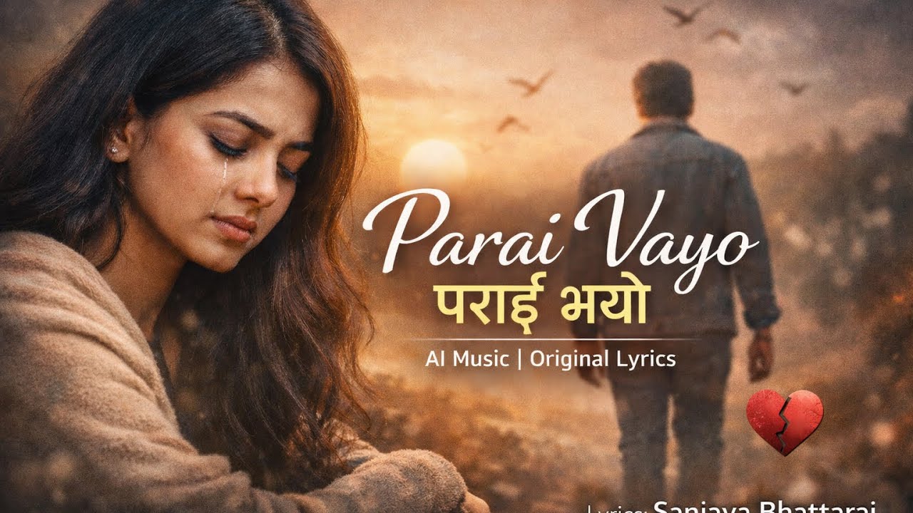 Parai Vayo | पराई भयो | Nepali Emotional Song | AI Music | Original Lyrics