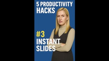 AI for the 1900s - 5 Productivity Hacks #artificialintelligence