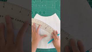 Falda Asimétrica con vuelo - tutorial rápido
