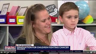 FOX 35 Covers Pre School Graduation at The Morgan Center in Orlando for Children with Cancer