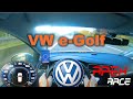 🚗 2020 Volkswagen E-Golf | POV | Top Speed German Autobahn | 0-100 | 4K