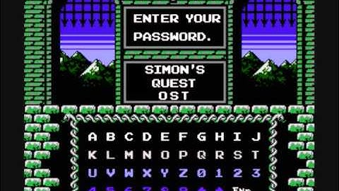 Castlevania II Simon