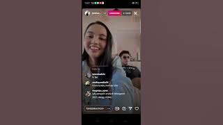 Lyodra dan Riza Live Instagram bareng