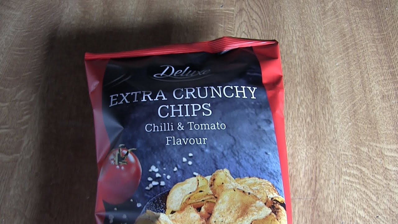 Ruokatesti Deluxe Extra Crunchy Chips Chilli Tomato & Flavour YouTube