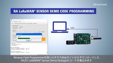 RA LoRaWAN® Sensor Demo Tutorial