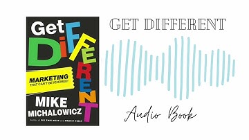 Get different | Mike michalowicz |  Audiobook  and summary