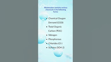 What are the Chemical Characteristics of Wastewater | FE Environmental | Pass the FE Exam
