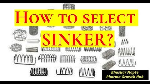 How to select the right SINKER for the dissolution of a drug product?