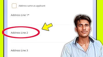 Address line 2 ka matlab kya hota hai | What is the meaning of address line 2