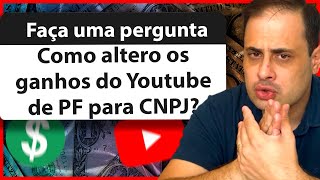COMO ALTERAR O RECEBIMENTO DO YOUTUBE (AdSense) DE PESSOA FÍSICA (CPF) PARA PESSOA JURÍDICA (CNPJ)