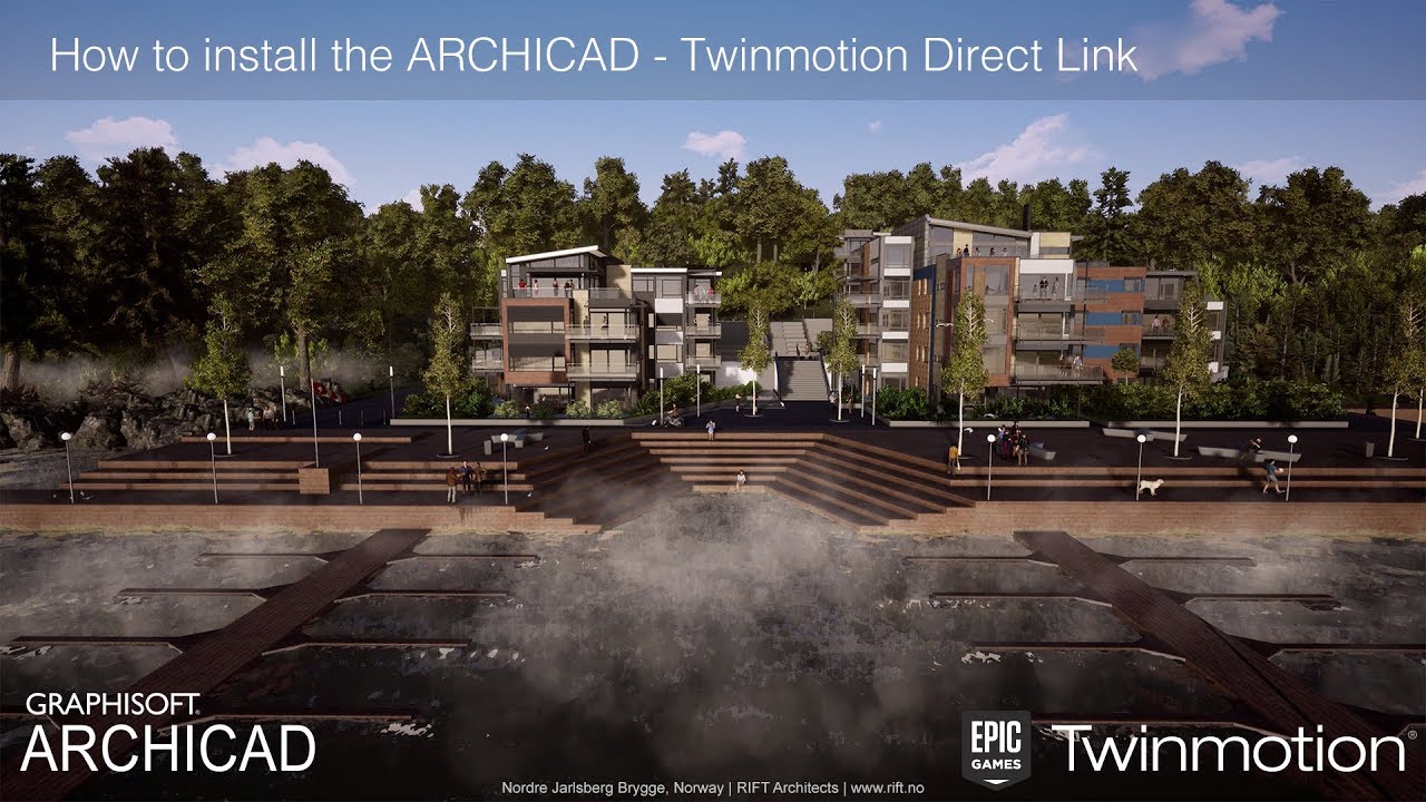how to import archicad to twinmotion