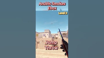 Anubis Smokes - Ebox No. 1 #cs2 #cs2smokes #anubis