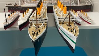 : Titanic and Britannic Back to Back Review of SHips and their sinking Video