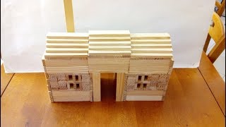 Comment construire une maison en kapla/ How to build a kapla house