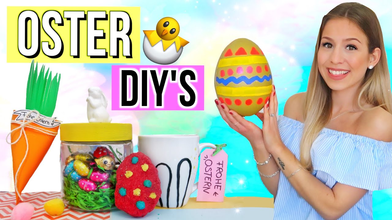 Diy Ostergeschenke Schnelle Und Einfache Geschenkideen Zu Ostern 2018 Youtube