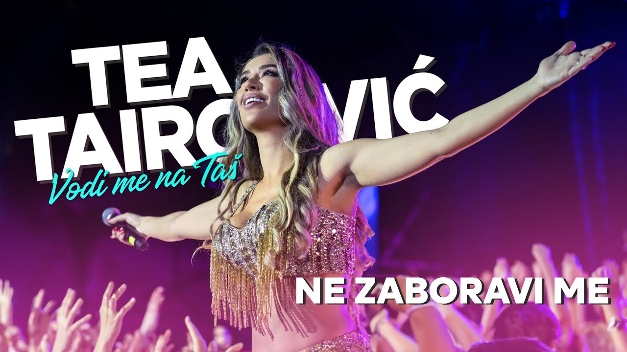 Tea Tairovic - Crno odelo - LIVE | Koncert Tašmajdan 2023.
