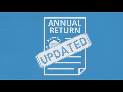 Updated annual return for registered charities