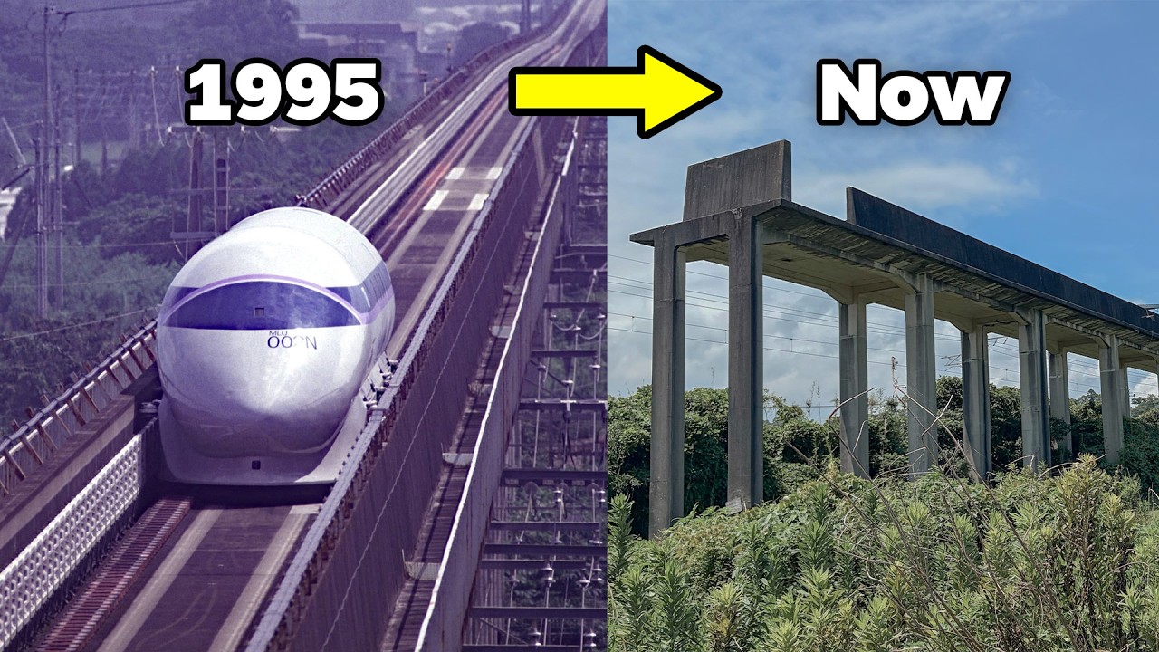 Japan Built These Maglev Train Tracks and Left Them Behind