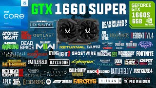 GTX 1660 SUPER Test in 50 Games in 2023