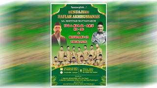 🔴 LIVE PENGAJIAN UMUM - HAFLAH AKHIRUSSANAH & WISUDA TPQ & MDA AL AMIN KASOCIKAL