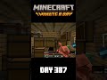 Minecraft - 1 minute a day - Day 387 - Sunday - sorting day - special thanks day #shorts