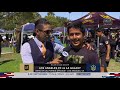 Galaxy fan at LAFC tailgate pre-El Tráfico #5 [2019-08-25 FOX Deportes en Vivo]