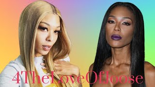 Moniece fans call her out for bleaching. She gets angry and denies it...