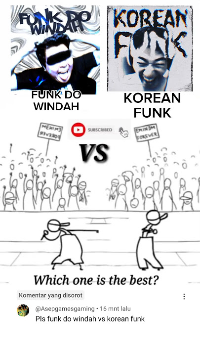 FUNK DO WINDAH VS KOREAN FUNK #funk #vs