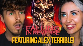Falling In Reverse &amp; Alex Terrible= The Best Duo! | British Couple Reacts To Watch The World Burn
