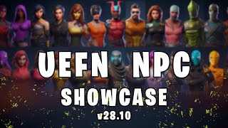 UEFN / Fortnite Update v28.10: Every New NPC Revealed!