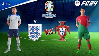 FC 24 - England vs Portugal | UEFA Euro 2024 Germany Full Match | PS5™ [4K60]