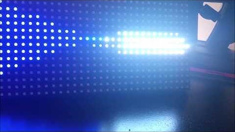 3D Arduino 32x16 LED Matrix Raycasting Test