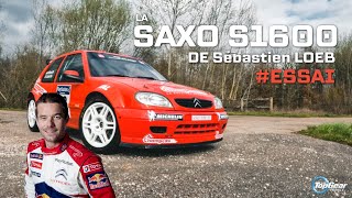 ESSAI  Saxo S1600 de SEBASTIEN LOEB  sur Top Gear France