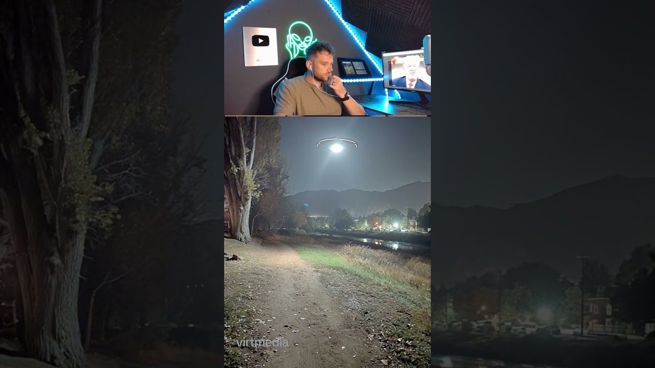 This can’t be a real UFO… can it?! 🛸