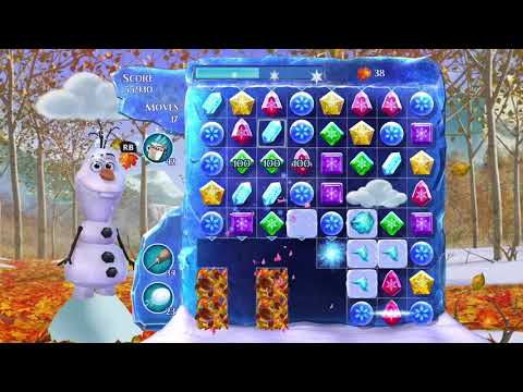 Frozen Free Fall: Snowball Fight, Summer Level 72, Walkthrough, No Power Ups, Excellent