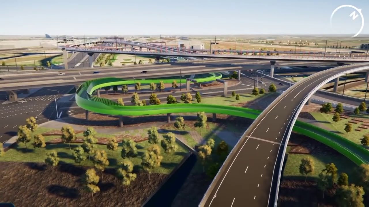 West Gate Tunnel Project (Design fly through)
