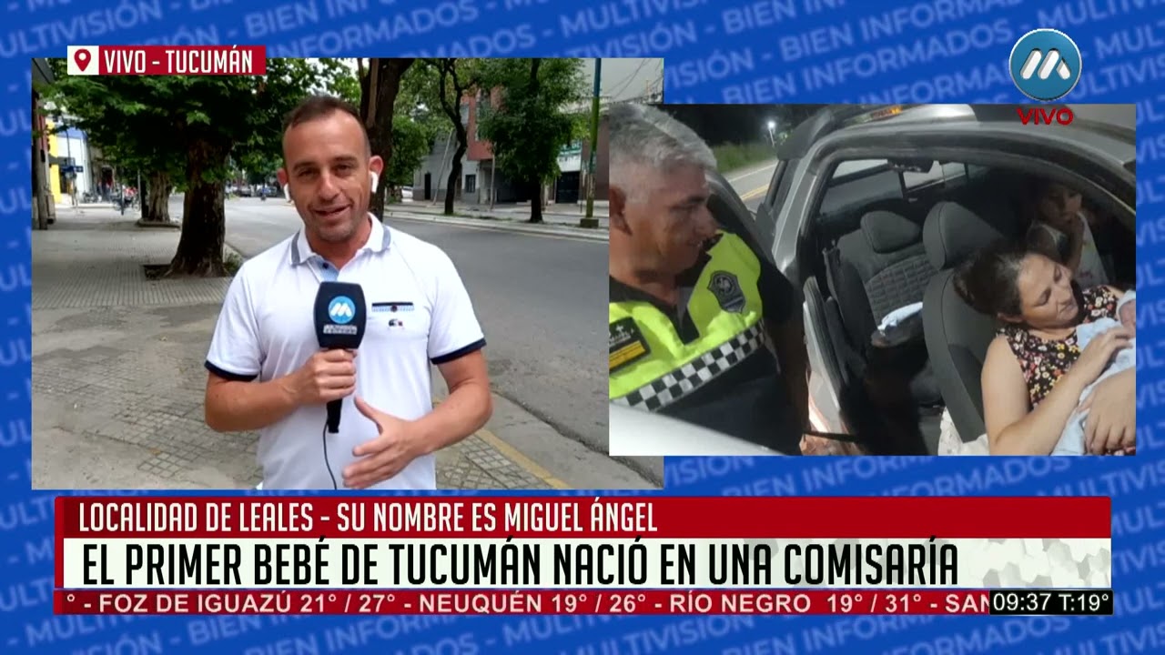 El primer bebé de Tucumán Nació en una comisaría