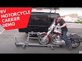 Hydralift Motorcycle Carrier Walkthrough with Motorhome-Torklift Central Welding