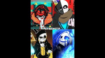 4 vs 4 #Virus 404$#kingmultiverse sans#Bill sans #Error 404 sans