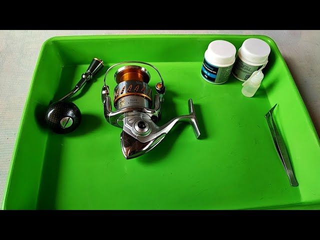 BASIC SPINNING REEL MAINTENANCE 2023 [SHIMANO OIL AND GREASE] 