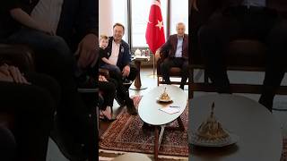 Elon Musk Takes Son to Meet Turkeys President Erdogan