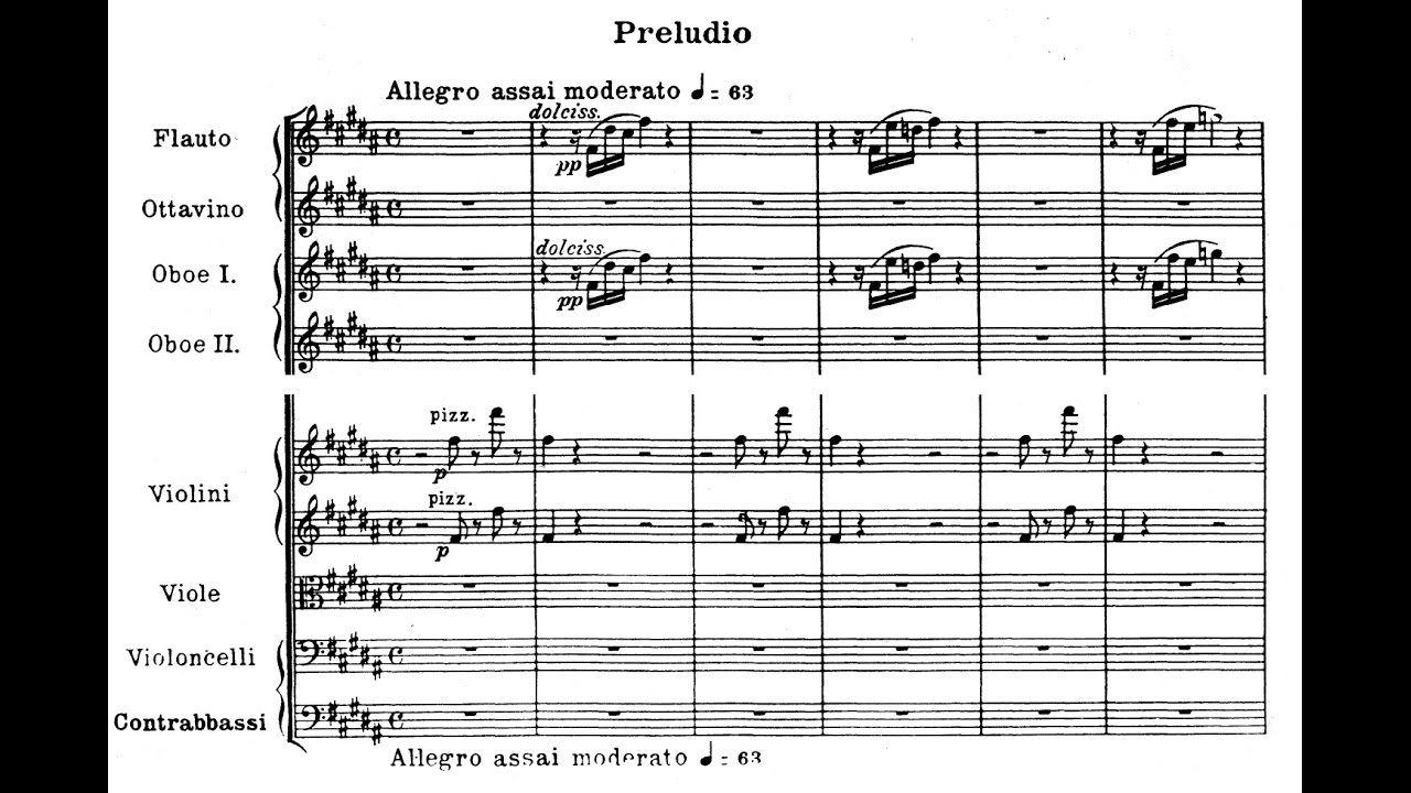 Verdi, Un ballo in maschera - Preludio (score) - YouTube