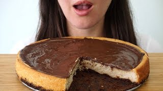 Asmr: chocolate & peanut butter vegan cheesecake ~ collaboration with
asmr miss nature (whispered)
