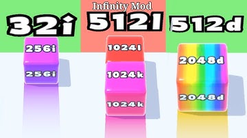 ⛹️ Jelly Run 2048 Game videos Gameplay Walkthrough Mobile Android, iOS All New Update level part 5