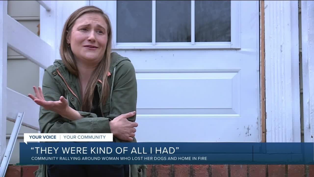 Community rallying around Chesterfield woman who lost home, dogs in ...
