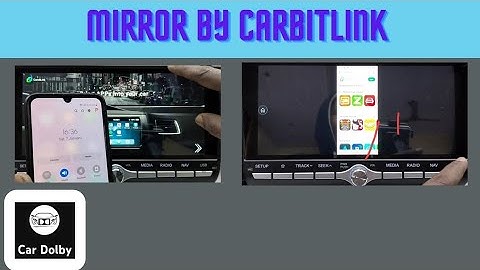 Mirror your phone📱 in any Android Car sStereo (.. using carbit link /easy connection.. )