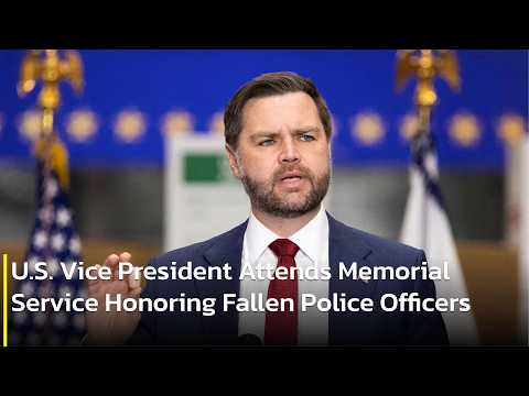 JD Vance Pays Tribute at National Peace Officers Memorial Service | AC1P