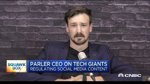 CEO of social media platform Parler on using a 